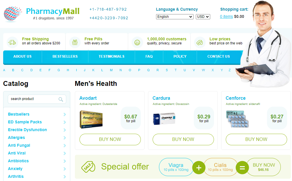 pharmacy mall home page